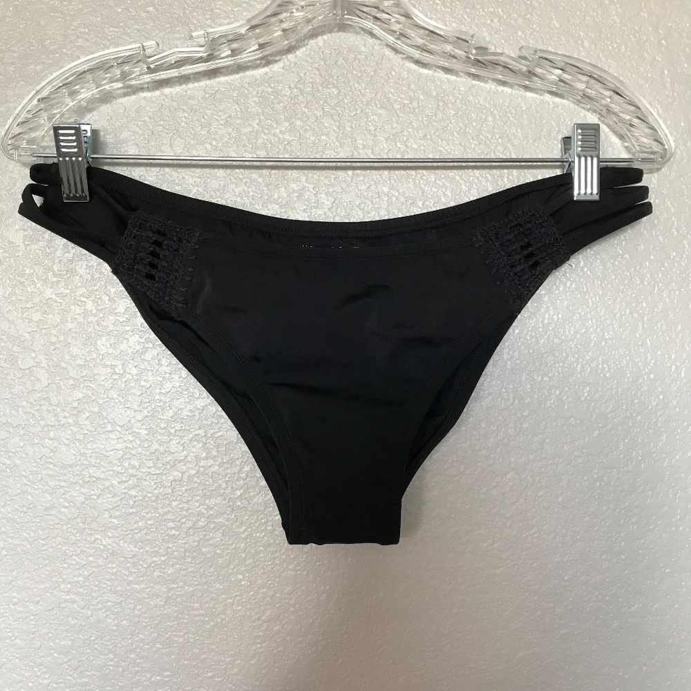 Victoria's Secret black bikini bottom